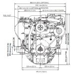 Yanmar 4JH5-HTE Boat Engine Front View